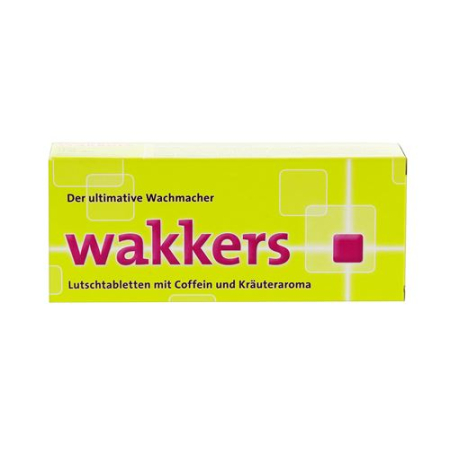 Wakkers Lutschtabl Caffeine and Herbal Aroma 22 pcs