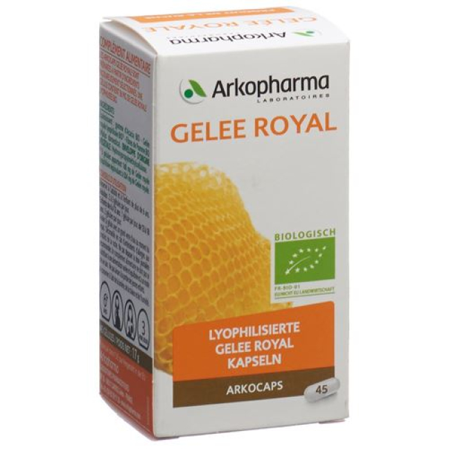 Arkogelules Royal Jelly Pollen 45 kapsul