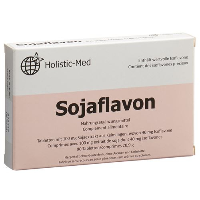 Holistic Med Sojaflavon tabletės 90 vnt