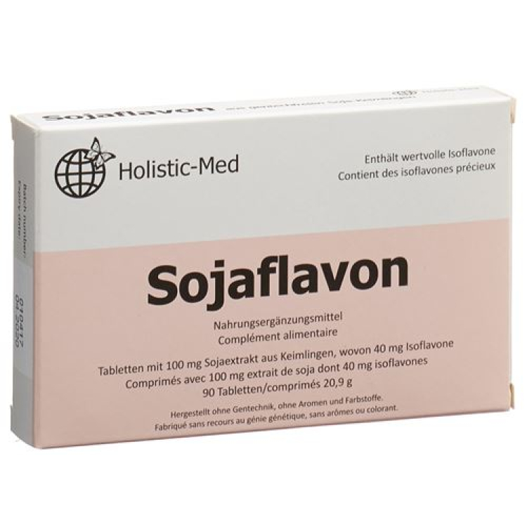 ថ្នាំ Holistic Med Sojaflavon 90 គ្រាប់