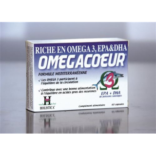 HOLISTICA Omegacoeur Capsules 60 pcs