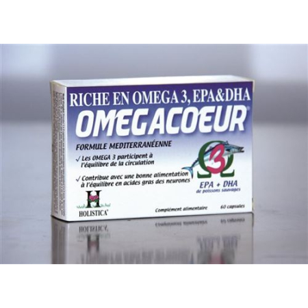 Viên nang HOLISTICA Omegacoeur 60 viên