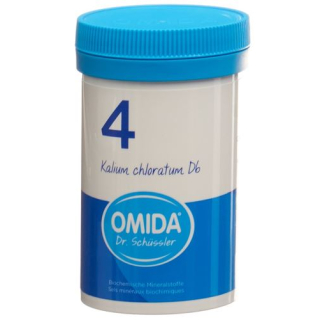 Omida Schuessler Nr4 potassium chloratum Tabl D 6 Ds 100 g