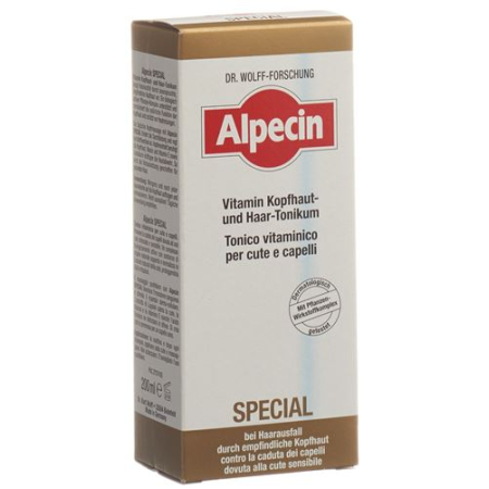 Alpecin ספיישל טוניק שיער ויטמין 200 מ"ל