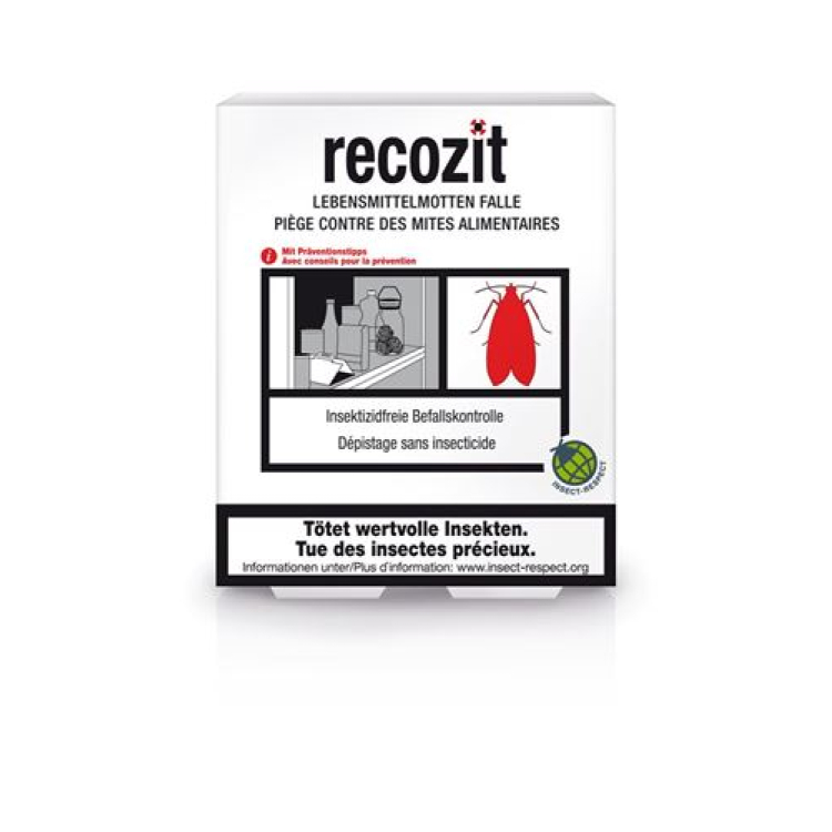 Recozit custodia antitarme alimentare 2 pezzi