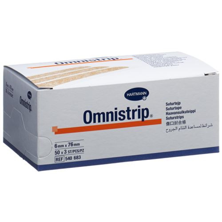 OmniStrip sårförslutningslister 6x76mm 150 st