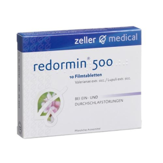 Redormin filmtabl 500 mg de 10 unid.