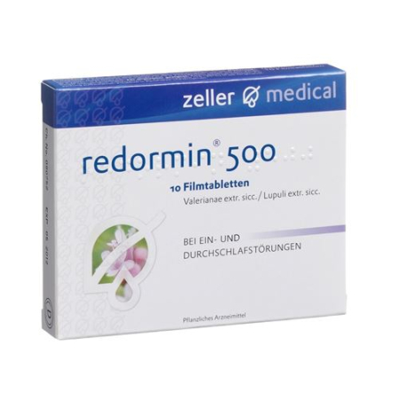 redormin Filmtabl 500 мг 10 дана