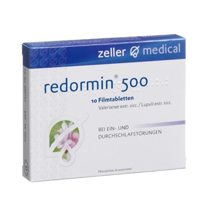 redormin Filmtabl 500 មីលីក្រាមនៃ 10 កុំព្យូទ័រ