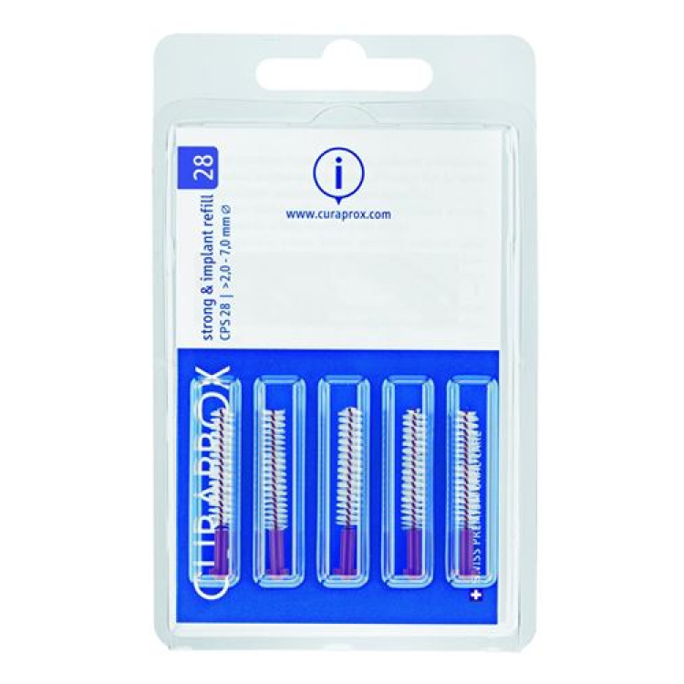 Curaprox CPS 28 sikat interdental violet 5 pcs