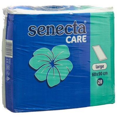 Flawa senecta care overmadrass 60x90cm grønn 28 stk