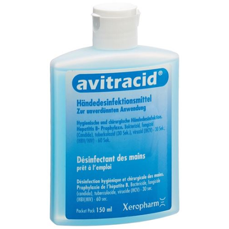 Avitracid liq colored lt 10 - Skin Care Product for Body Care and Wound Disinfection
