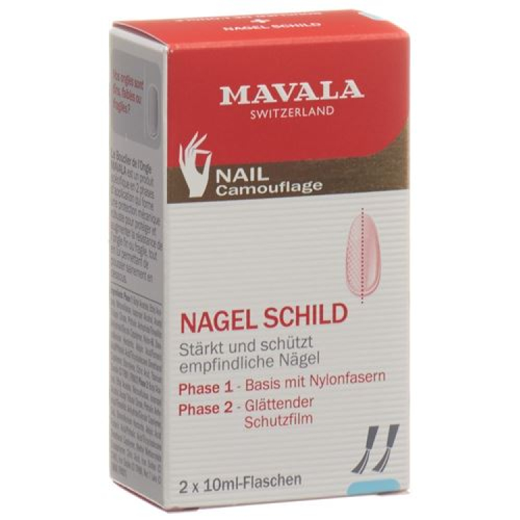 MAVALA negleforstærker 2 flasker 10 ml