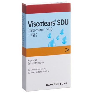 Viscotears SDU Eye Gel 30 Monodos 0.6 гр