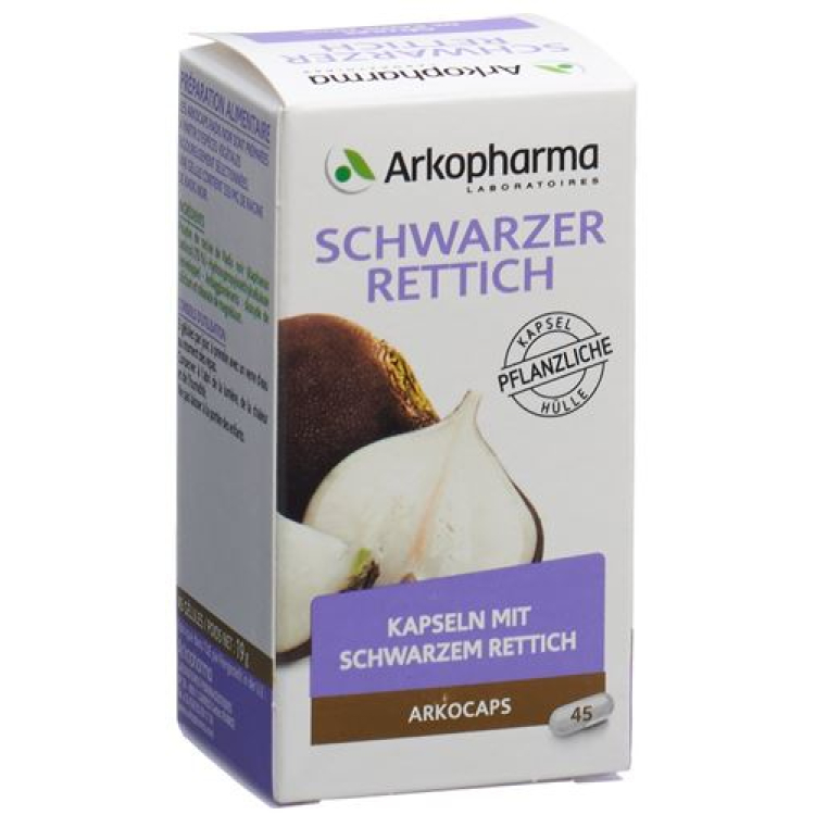 Arkogelules radish 45 capsules