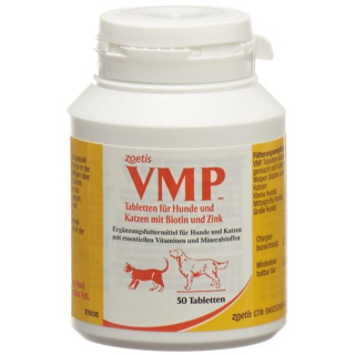 VMP PFIZER 정제 개 고양이 동물 치료. 50개