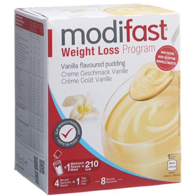 Modifast program vanilla cream 8 x 55 g