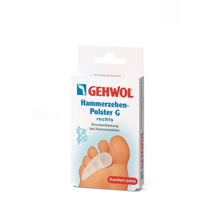 Gehwol hammer toe pad G right