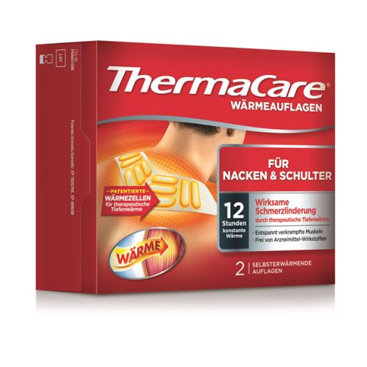 ThermaCare® boyun çiyin qoltuqaltı 2 ədəd