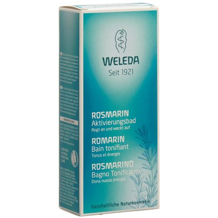 Weleda Rozmarínový aktivačný kúpeľ 200 ml