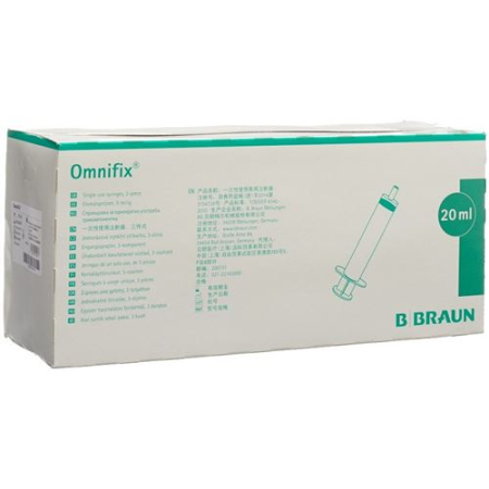 OMNIFIX syringe 20ml Luer latex-free 100 pcs