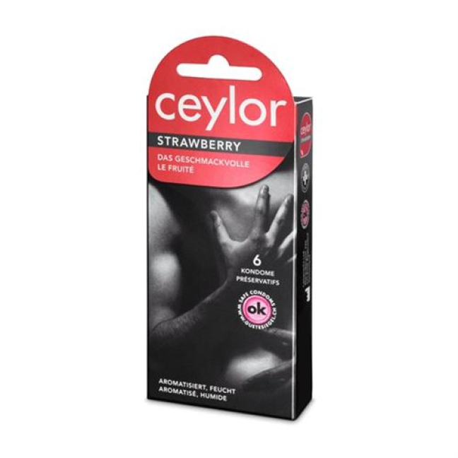 Ceylor Strawberry kondomi 6 komada