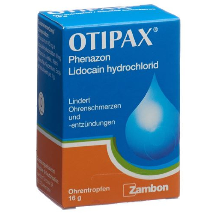 Otipax Gd Auric Fl 16 ក្រាម។