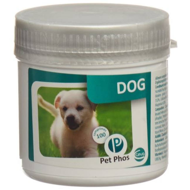 PET DOG PHOS Tablets for Dogs DS 100 pcs