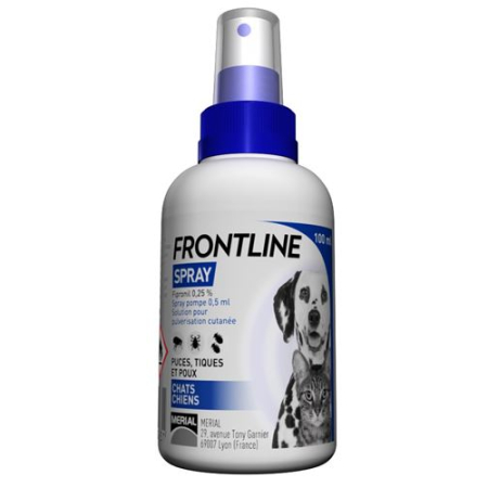 Liečba zvierat Frontline Lös. Spr 100 ml