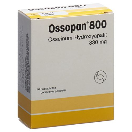 Ossopan Filmtablet 830 mg 40 stk