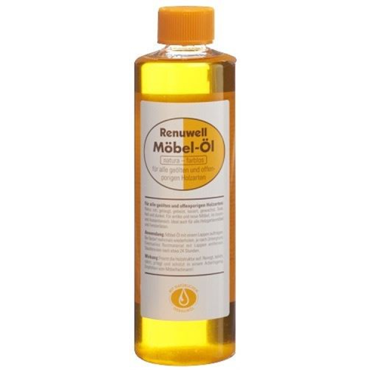 Renuwell olio per mobili liquido incolore 500 ml