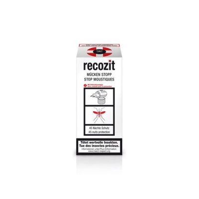 Recozit mosquito stop plug with liquid