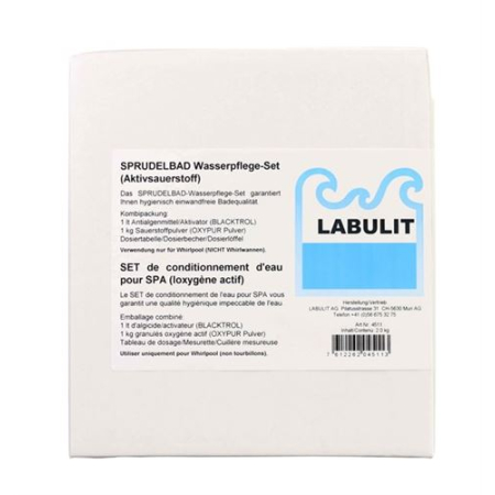 LABULIT набор для ухода за водой для джакузи активная кислота 2 кг
