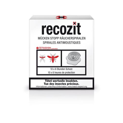 Recozit mosquito stop incense spiral 5 x 2 pcs