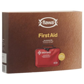 Bolso midi Flawa aid kit rojo