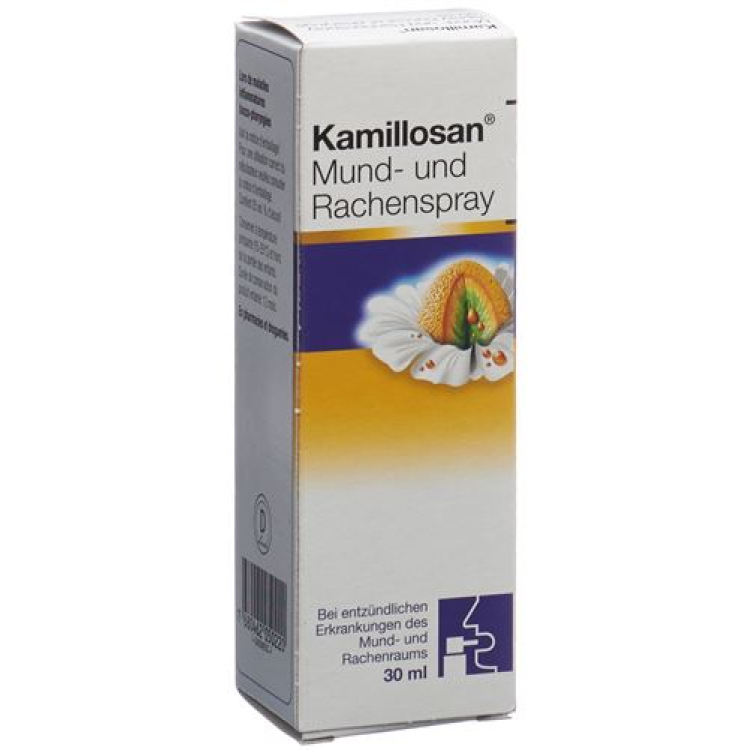 Kamillosan og'iz va tomoq spreyi Fl 30 ml