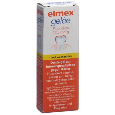 Elmex gel tube 25 ក្រាម។