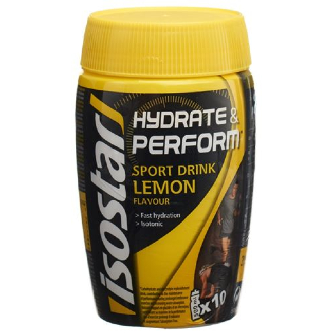 Isostar Hydrate and Perform Plv 시트론 Ds 400g
