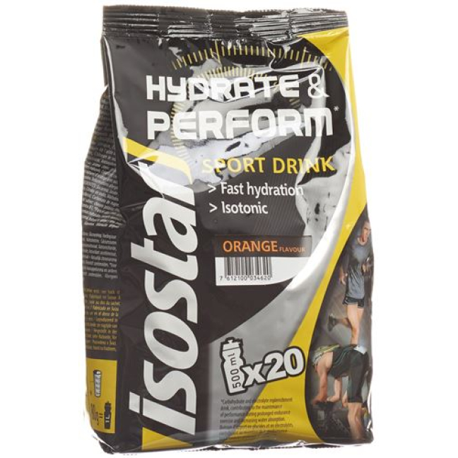 Isostar Hydrate & Perform Orange Powder 800g