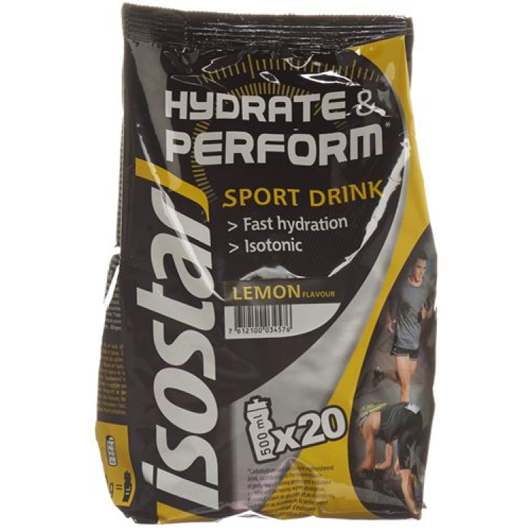 Isostar Hydrate and Perform Plv Citron Btl 800g