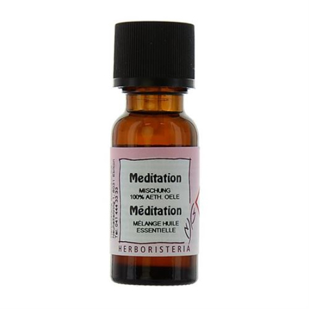 HERBORISTERIA parfum huile mixte méditation naturelle 15 ml
