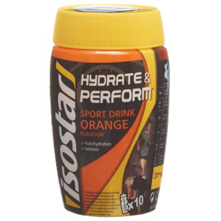 Isostar Hydrater et Performer Plv Orange Ds 400g