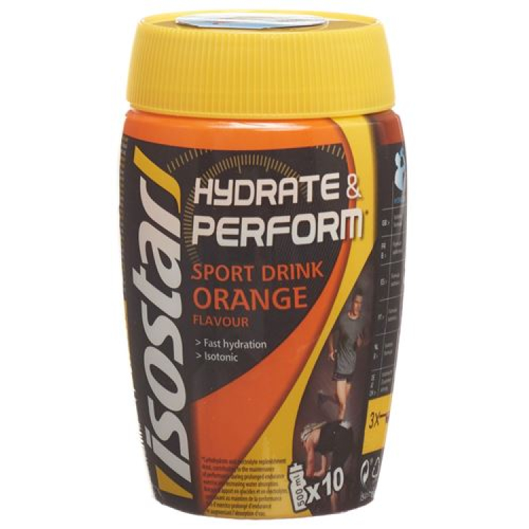 Isostar Hydrate and Performance Plv Orange Ds 400g