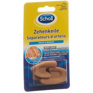 SCHOLL toe wedges 1 small/2 large