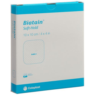 Biatain soft-hold foam bandage 10x10cm 5 pcs