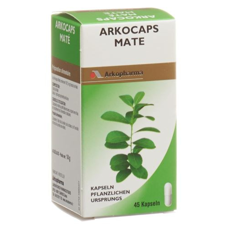 Капсулы Arkocaps Mate растительные 45 шт.