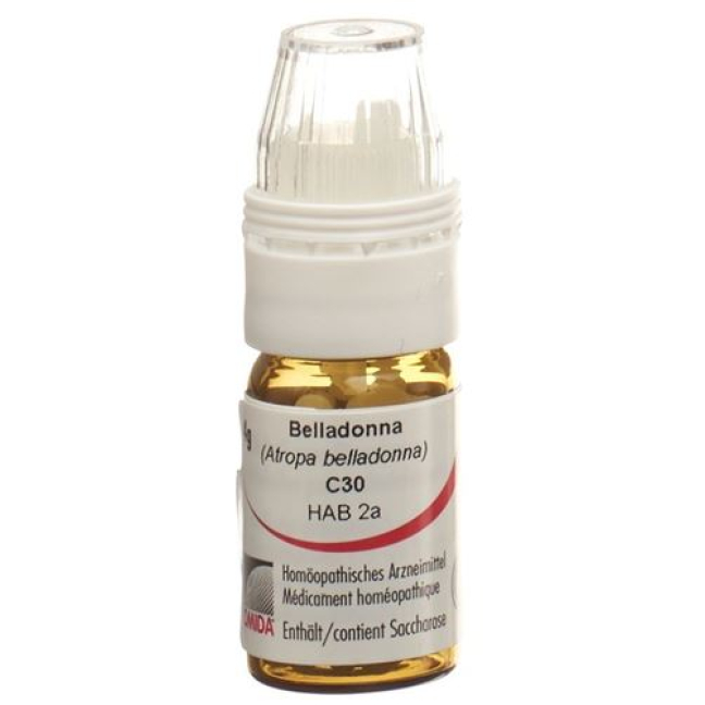 Omida Belladonna Glob C - Natural Healing Homeopathic Remedy