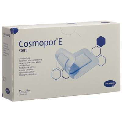 Cosmopor e quick association 15cmx8cm סטרילי 25 יח'