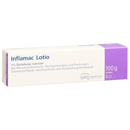 Inflamac Lotio Emuls 1% Tb 100 γρ