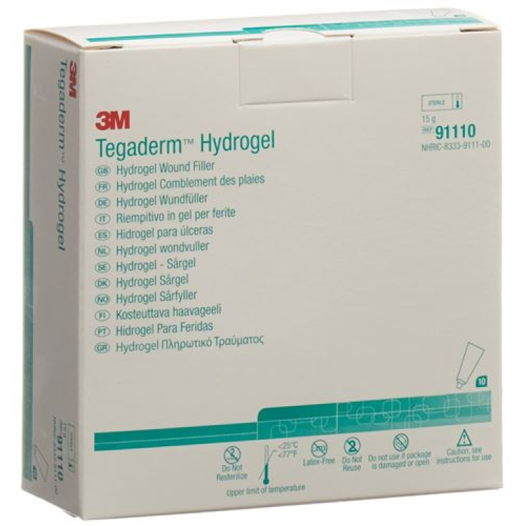 Hidrogel 3M Tegaderm 10 Tb 15g